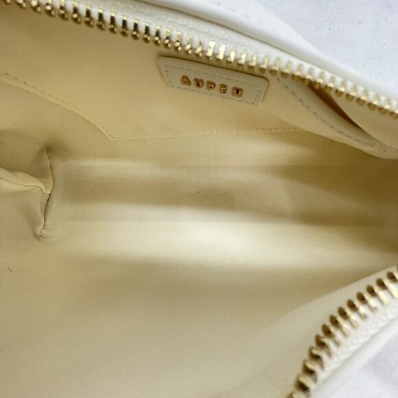 Aupen Nirvana Shoulder Bag Snow Faux Leather - Picture 2 of 12